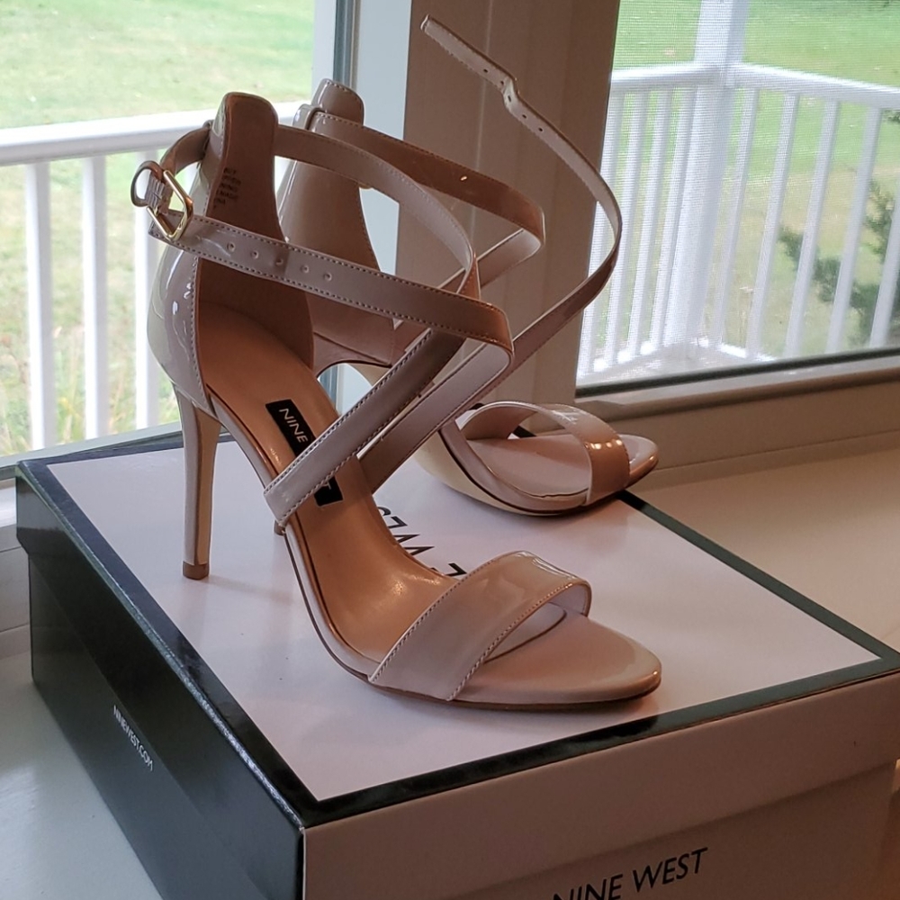 Nine West Nude Heels
